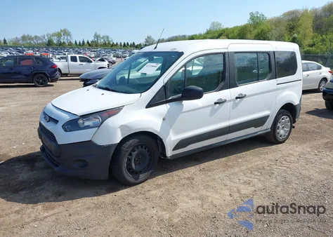 2015 Ford Transit Connect Xl z USA, uszkodzony, nr VIN NM0GE9E73F1175689